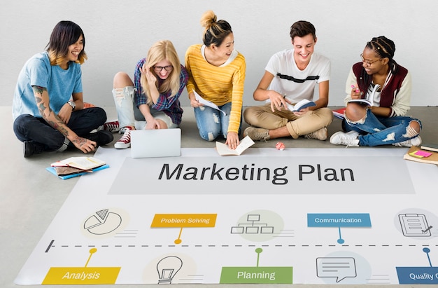 Marketing plan achievement strategy