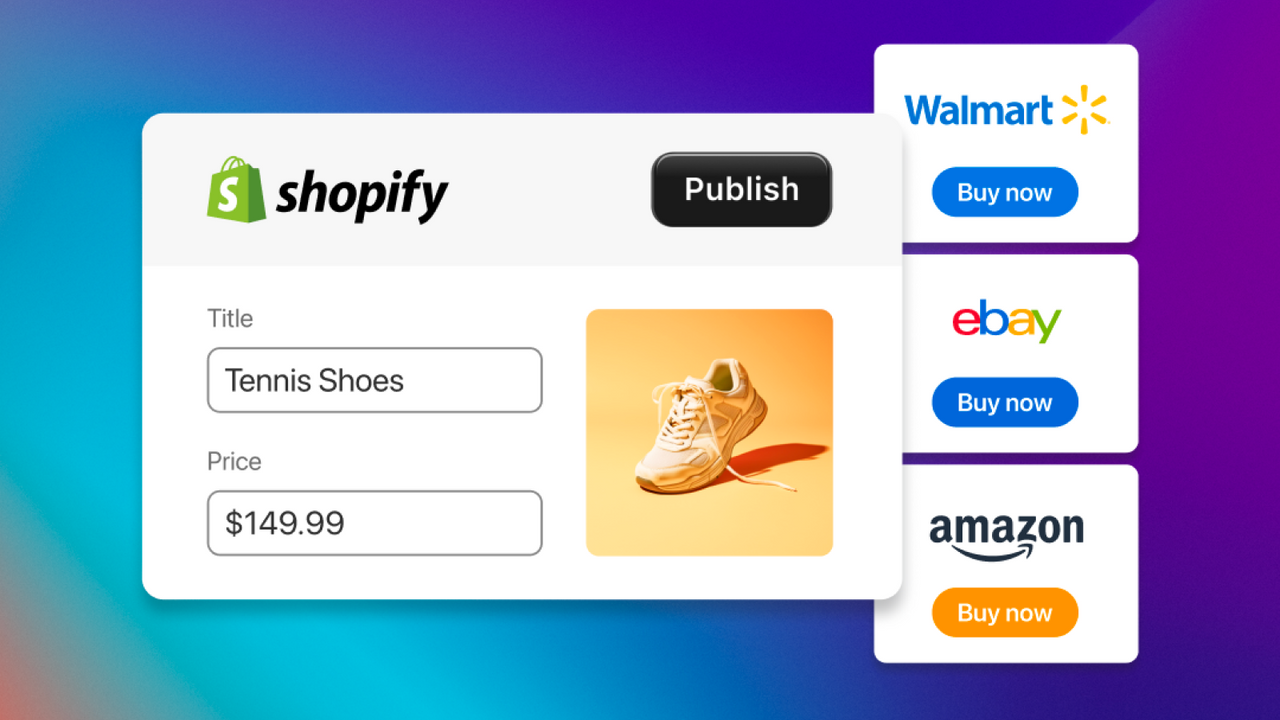 Connect Shopify to top online marketplaces