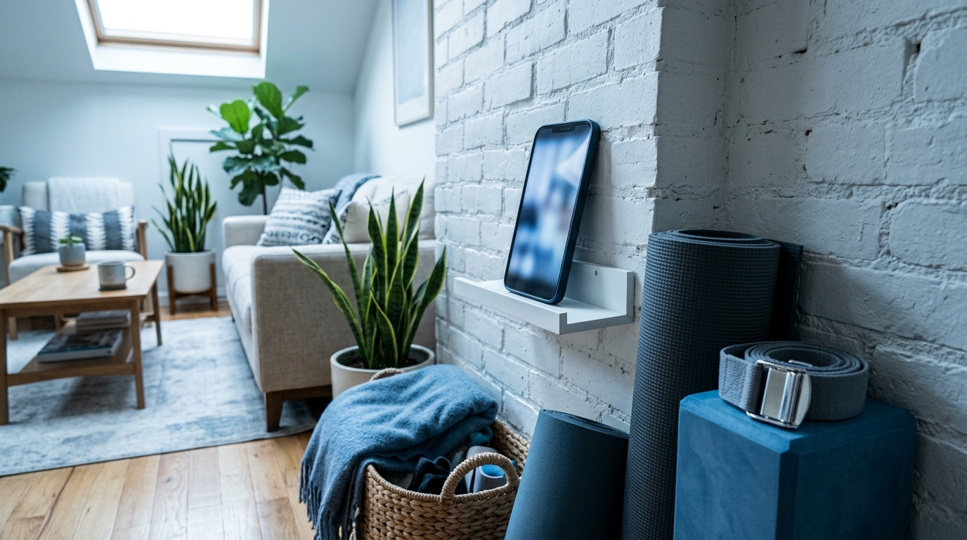 How to Build a Home Yoga Practice You'll Actually Stick To