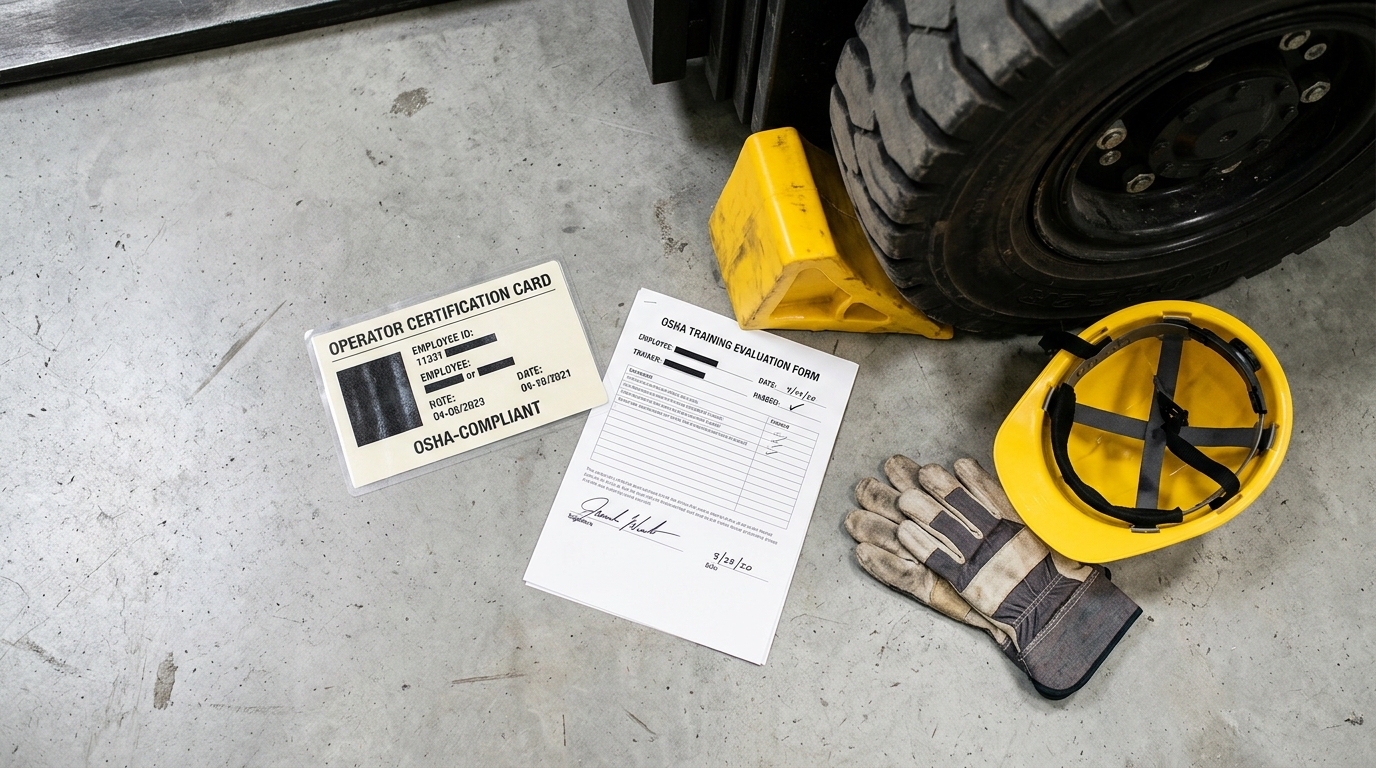 Forklift Safety Training Requirements Every Manager Should Know