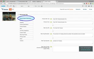 setting up a Volusion store