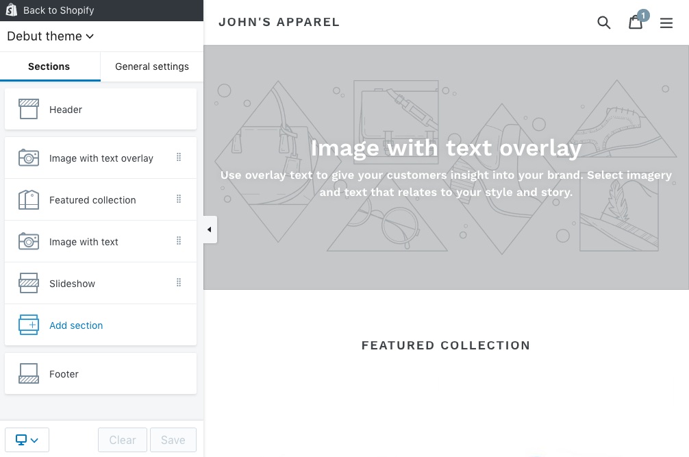 shopify custom design