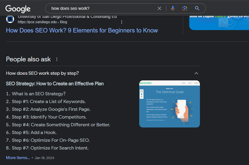 Search Intent
