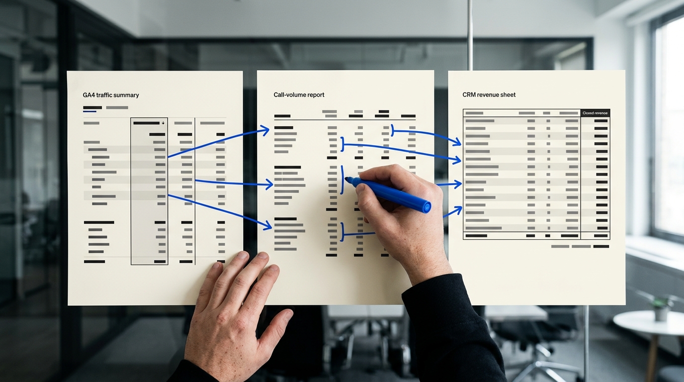 The Service Business Analytics Stack for 2026: GA4, Call Tracking, and CRM Integration