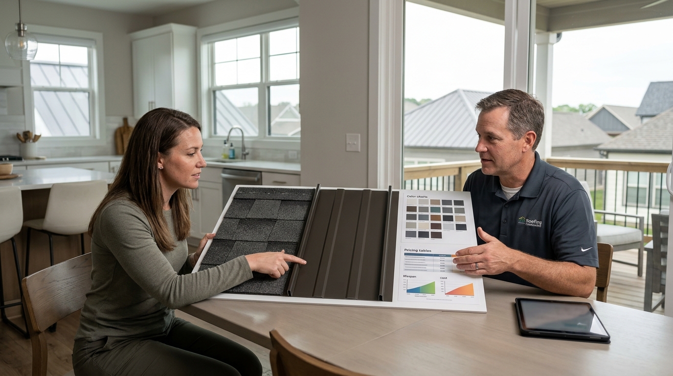 Metal Roof vs. Architectural Shingle: What Actually Makes Sense in Tennessee