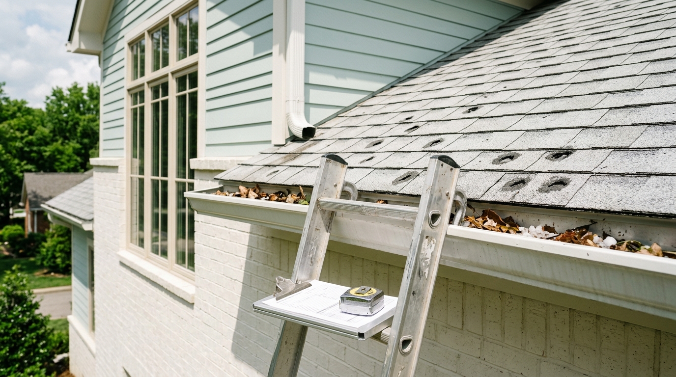 What Does Hail Damage Look Like on a Roof? A Middle TN Homeowner's Guide