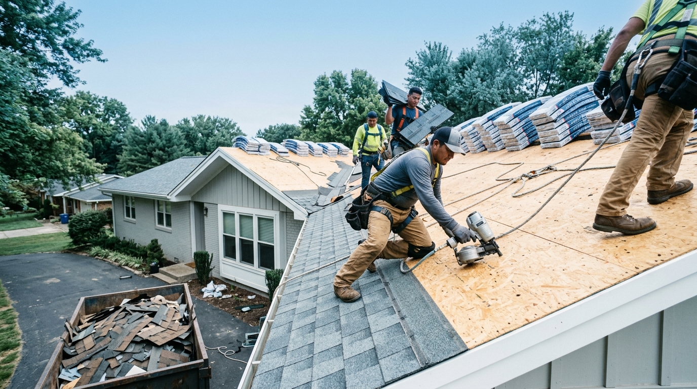 Using Your Insurance Check to Pay for a New Roof: The Complete Process