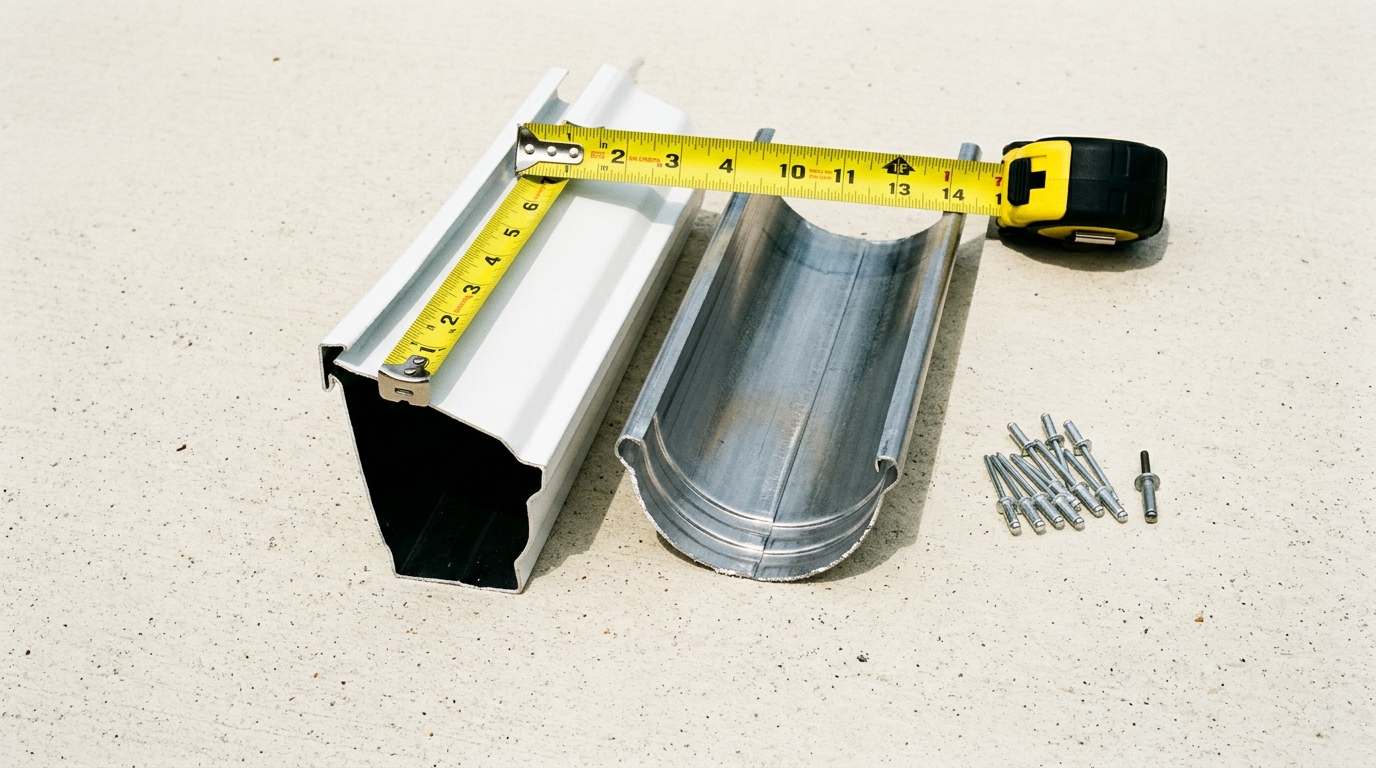 K-Style vs. Half-Round Gutters: Choosing the Right Profile for Your Tennessee Home