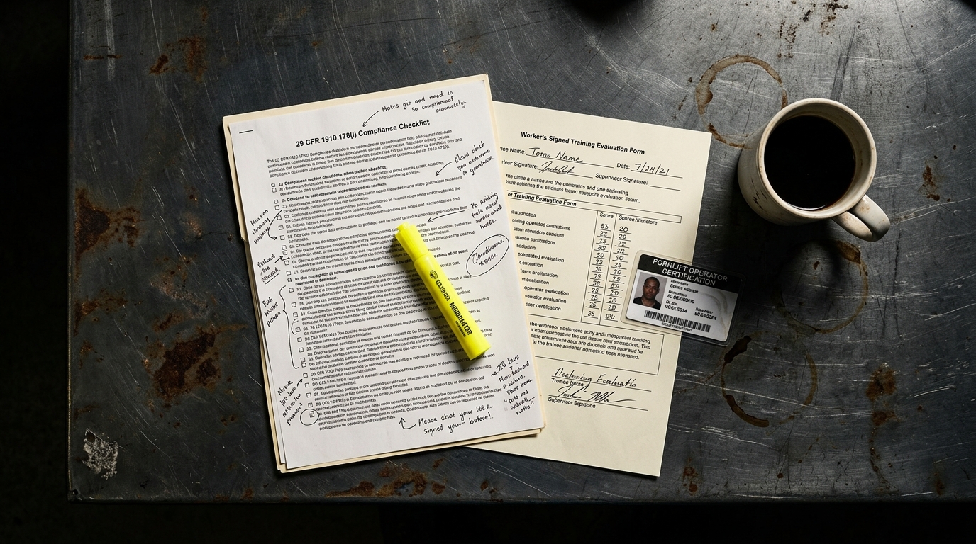 Forklift Safety Training Requirements Every Manager Should Know