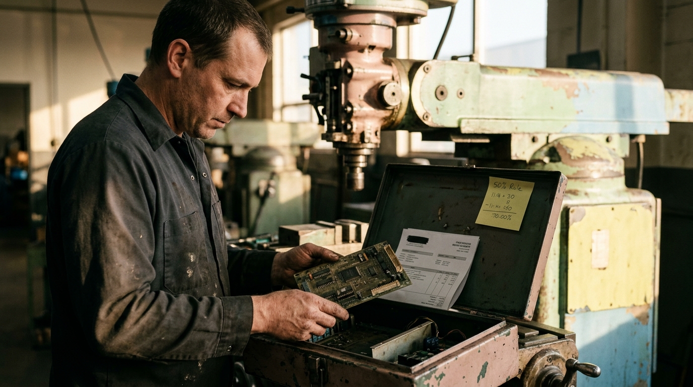 When to Replace Industrial Equipment vs. When to Repair