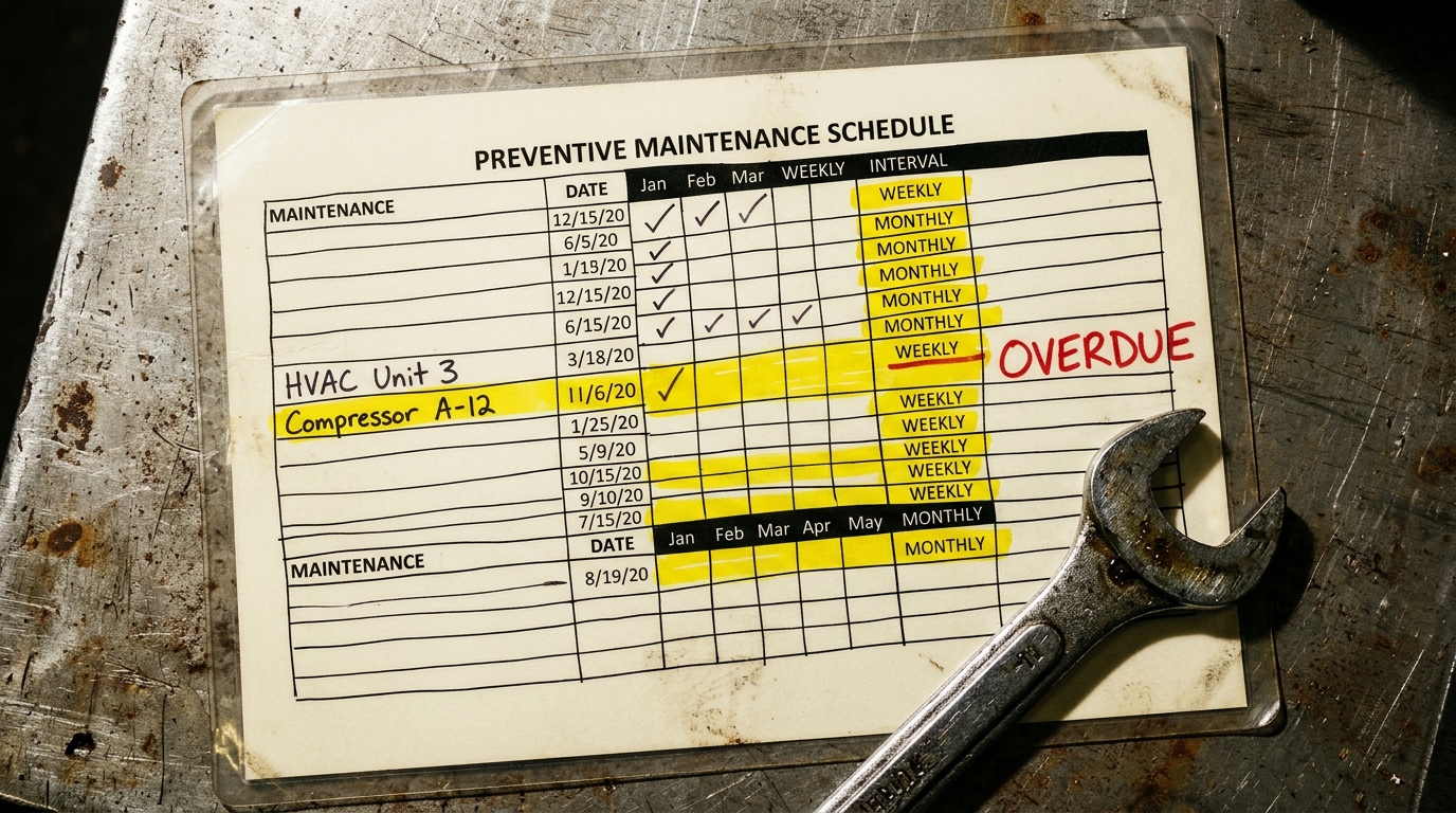 How to Create a Preventive Maintenance Schedule That Works