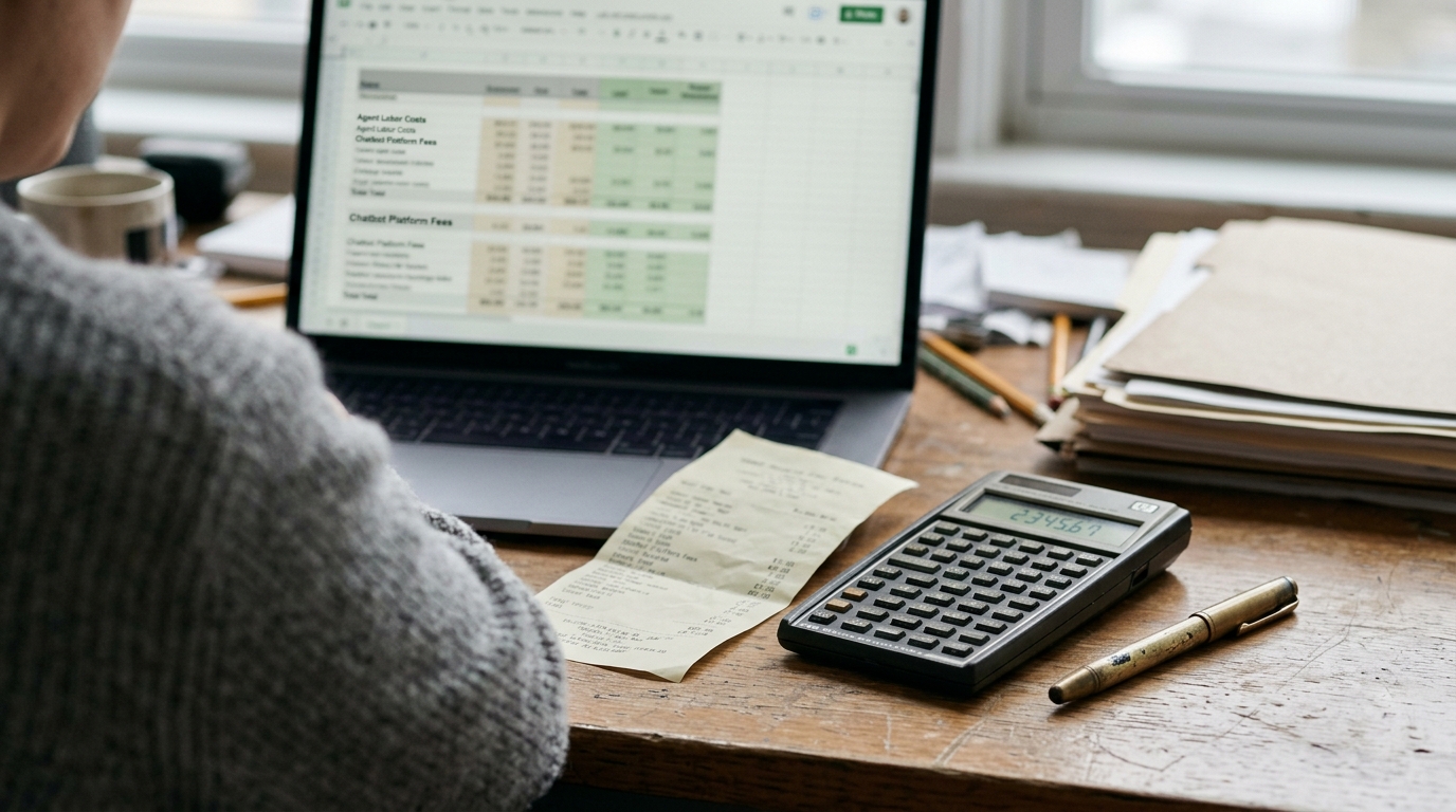 The Economics of AI-Powered Customer Service: Calculating ROI on Chatbots and Support Agents