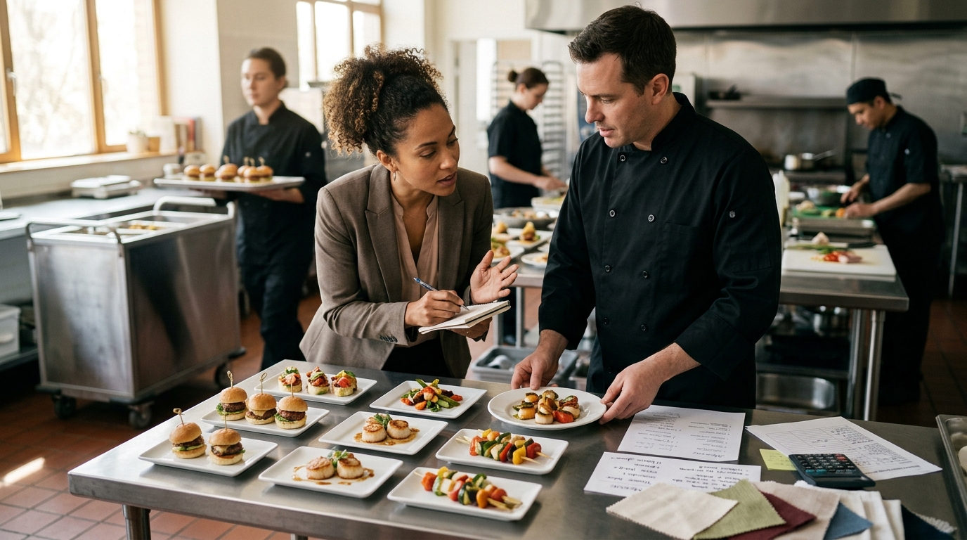 6 Tips and Tricks for Planning the Perfect Business Catering Menu