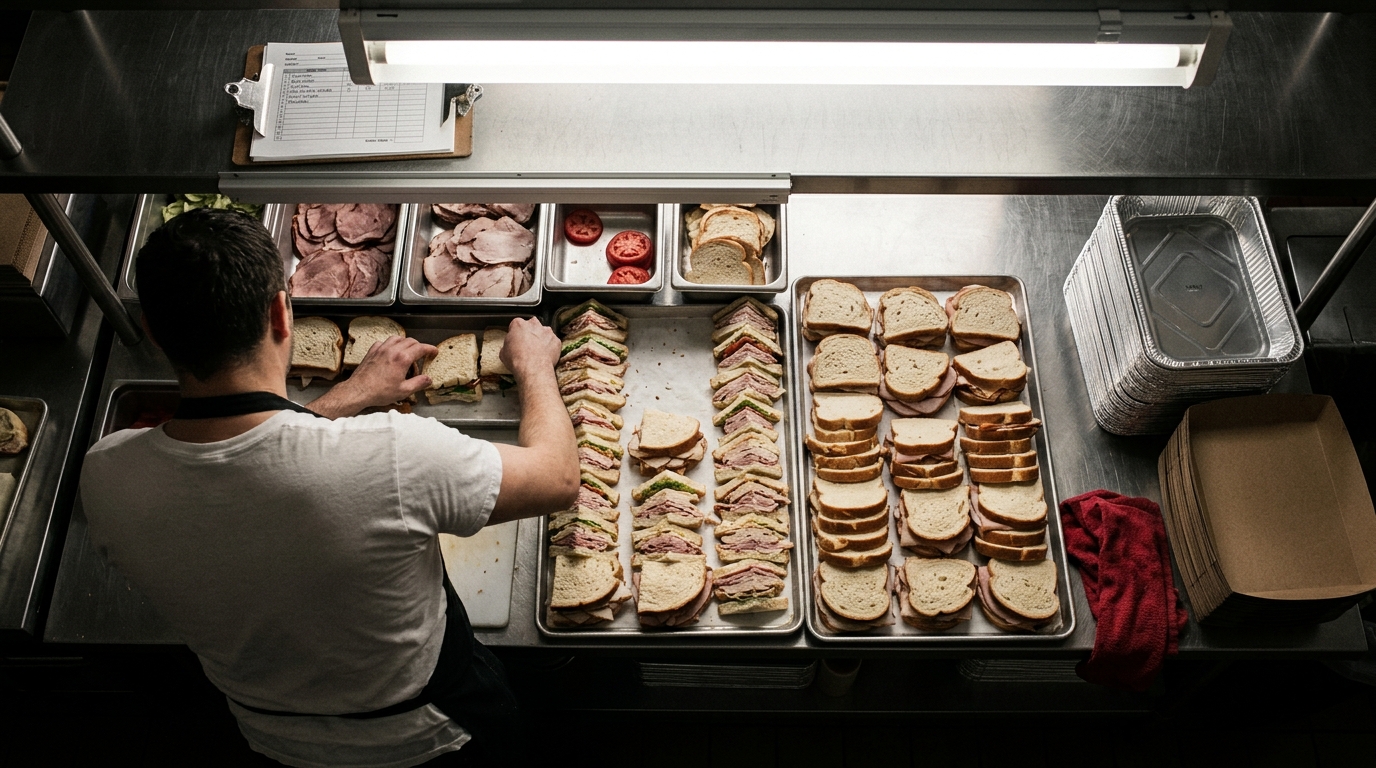 Behind the Catering Experience