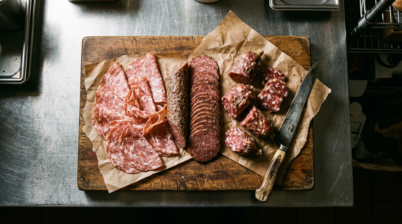 A Beginner's Guide to Salami: Decoding the Difference Between Genoa, Sopressata, and Hard Salami
