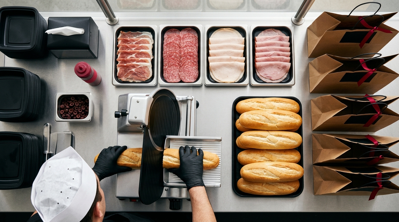 How to Order Deli Catering for a Business Meeting (Without Overthinking It)