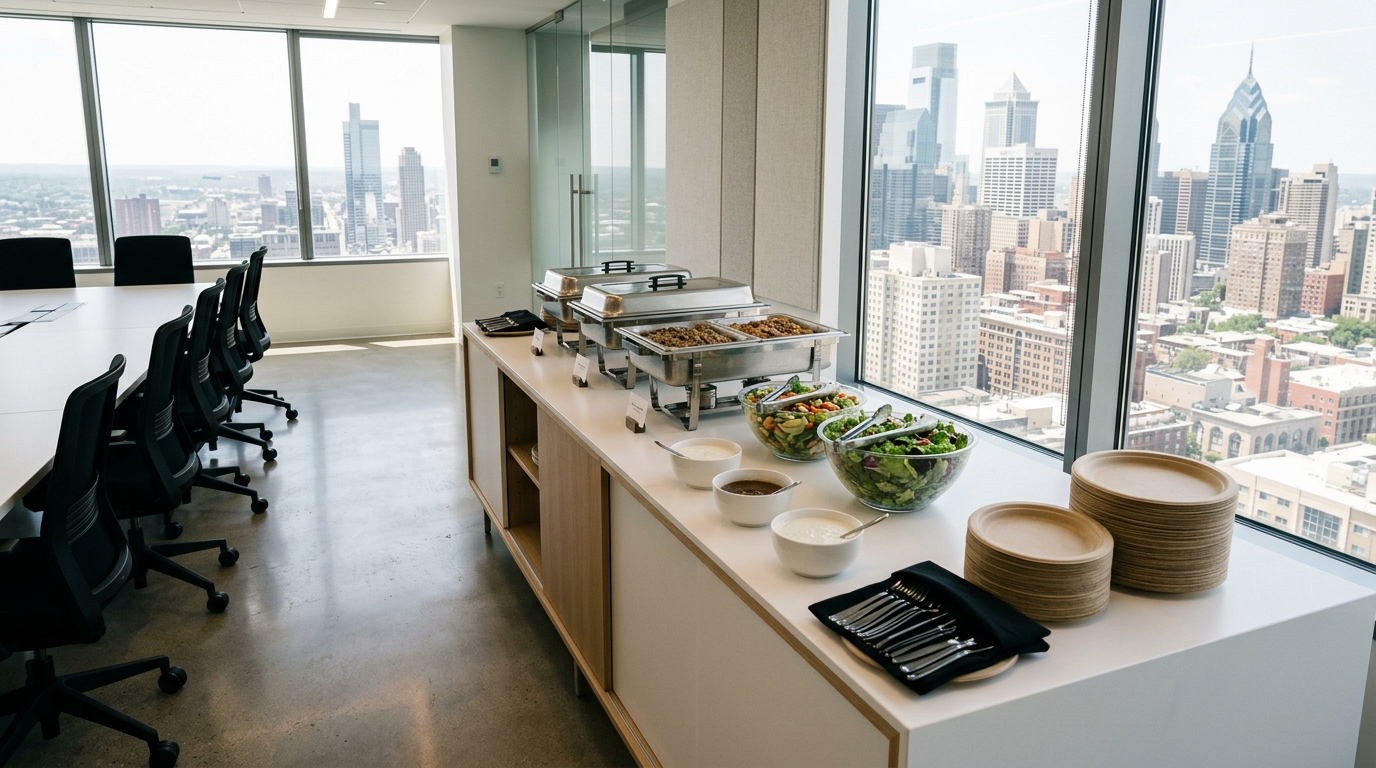 The Best Neighborhoods in Philadelphia to Have Your Lunch Catered to You