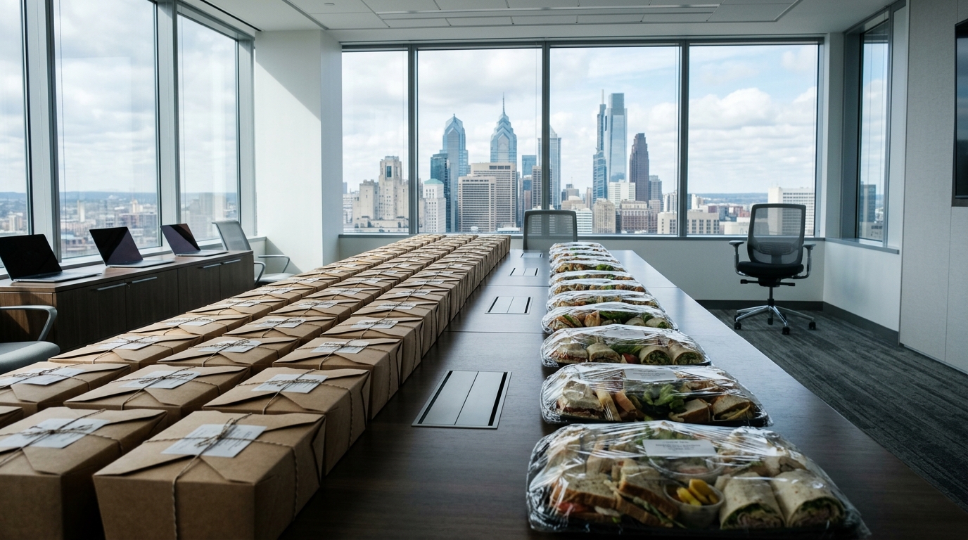 How to Plan a Last-Minute Catered Lunch in Center City Philadelphia