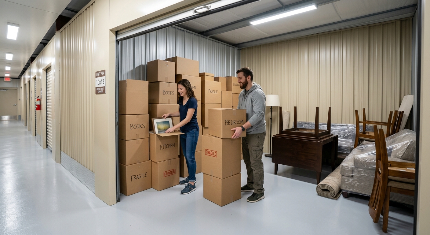 What Size Storage Unit Do I Actually Need? A Room-by-Room Guide