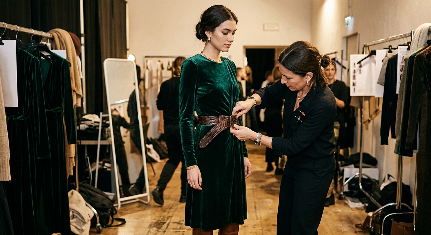 A couture fitting