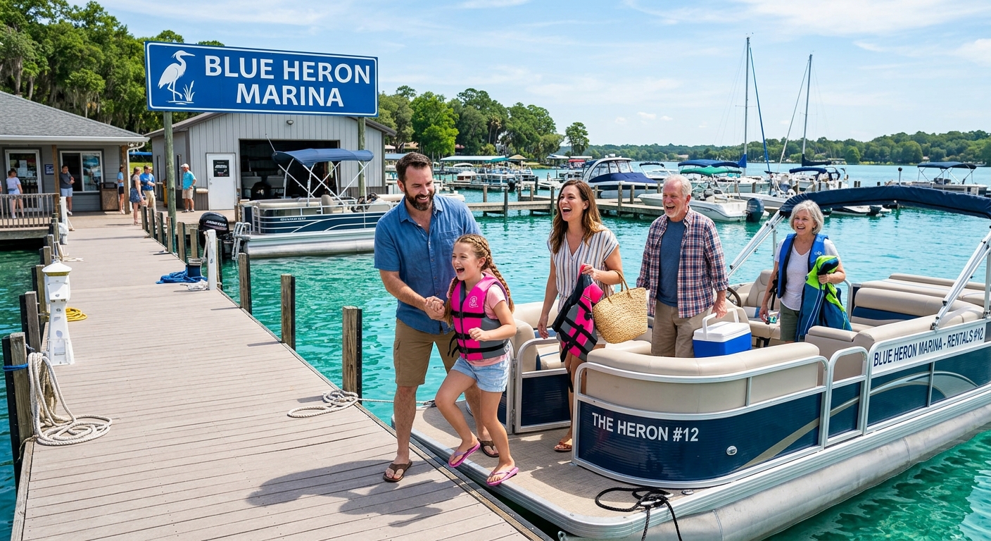 Blue Heron Marina service facility