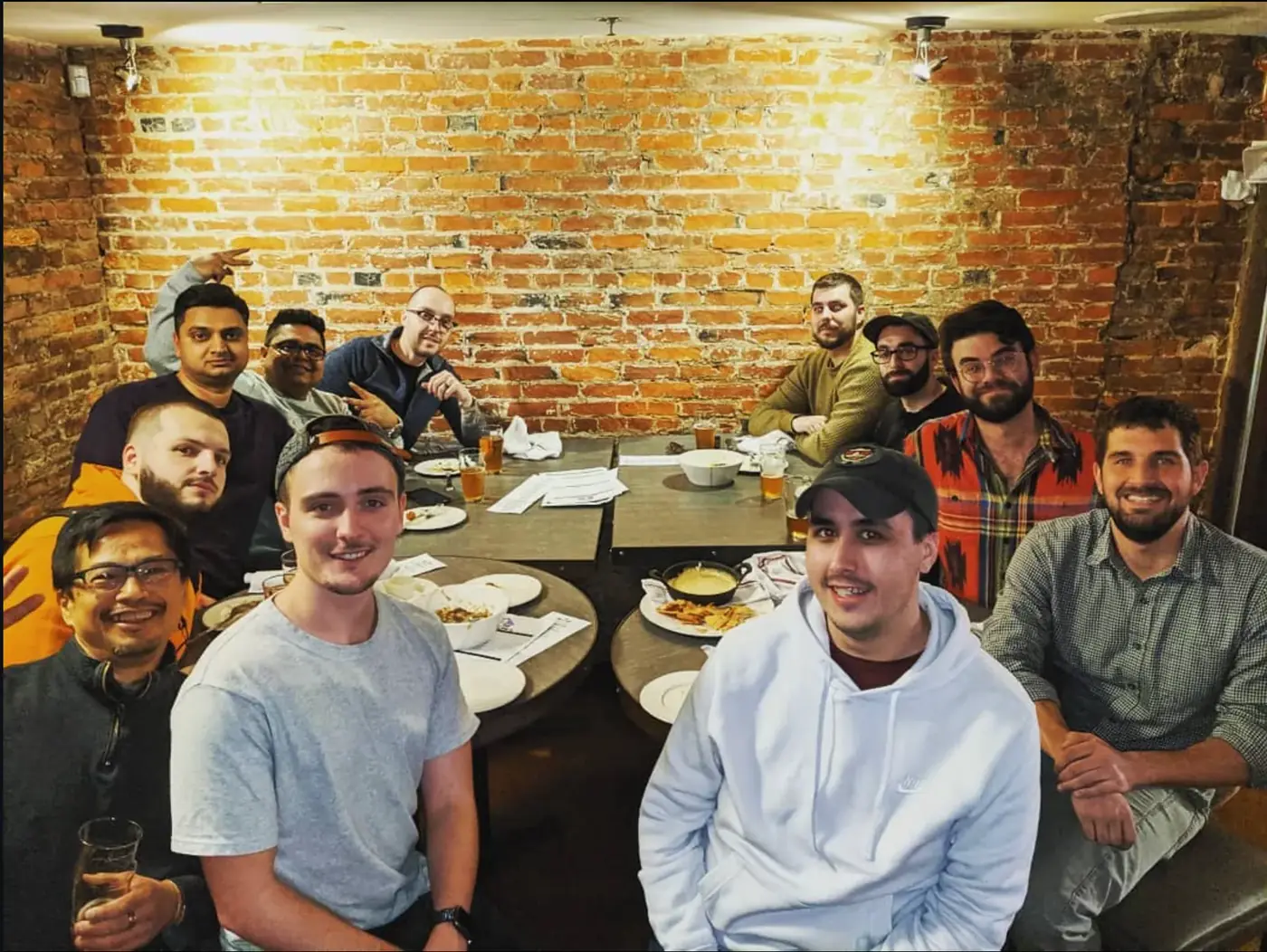 The 1Digital team out together