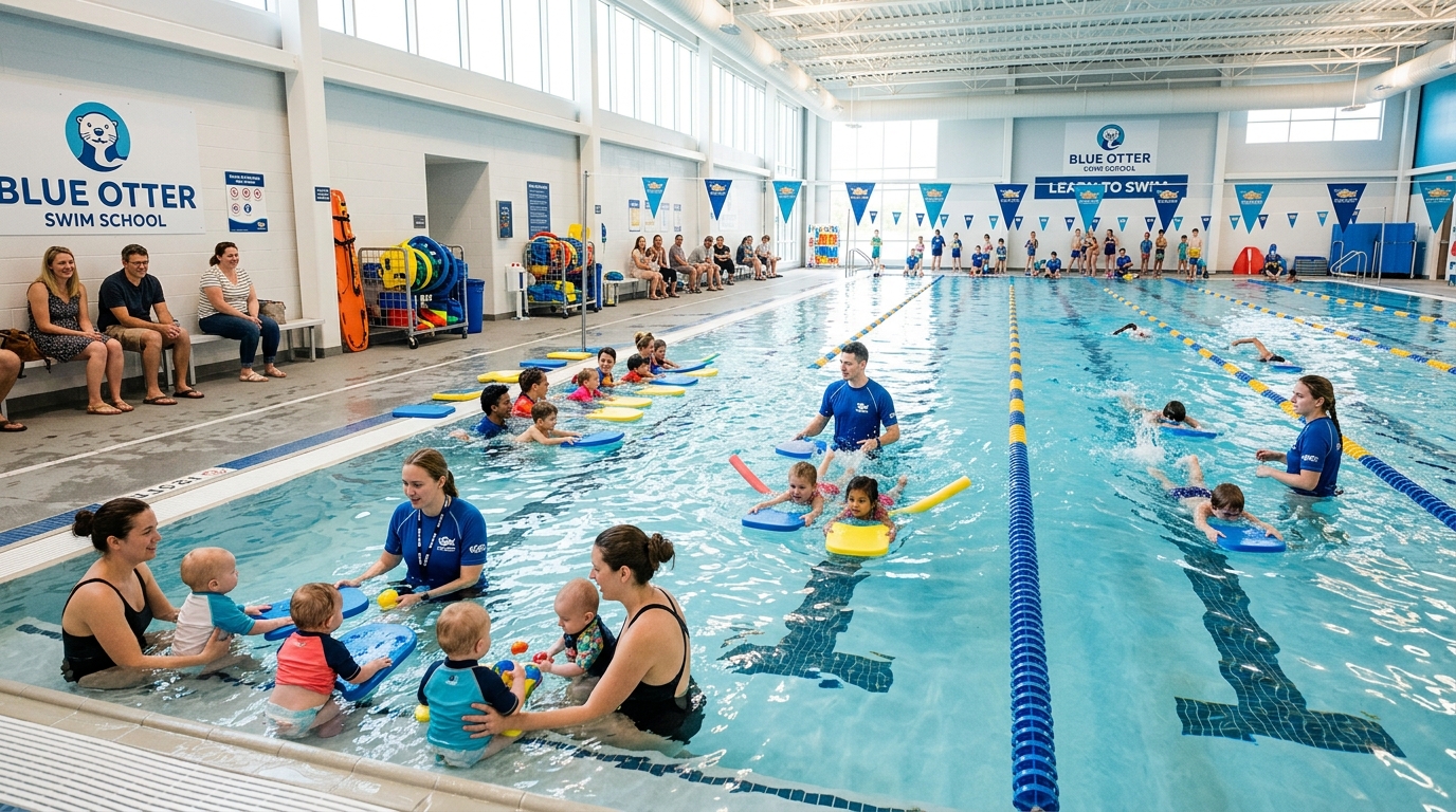 Fearful to Fearless - a Blue Otter swimmer's progression