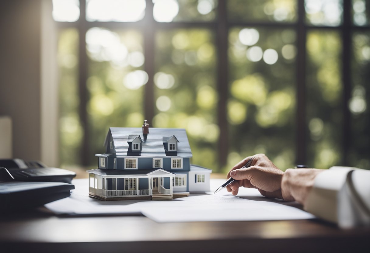 A property being inspected by an appraiser, with measurements, photographs, and notes being taken for a mortgage collateral assessment