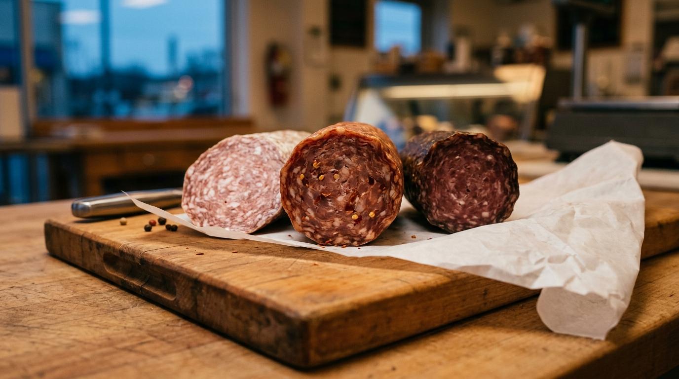 A Beginner's Guide to Salami: Decoding the Difference Between Genoa, Sopressata, and Hard Salami