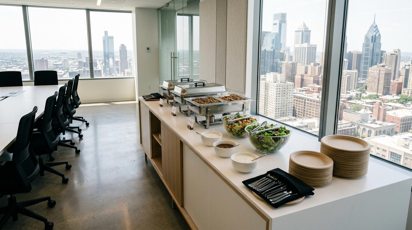 The Best Neighborhoods in Philadelphia to Have Your Lunch Catered to You