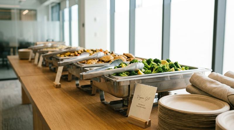 The Real Cost Difference Between Restaurant Takeout and Professional Catering for Your Team