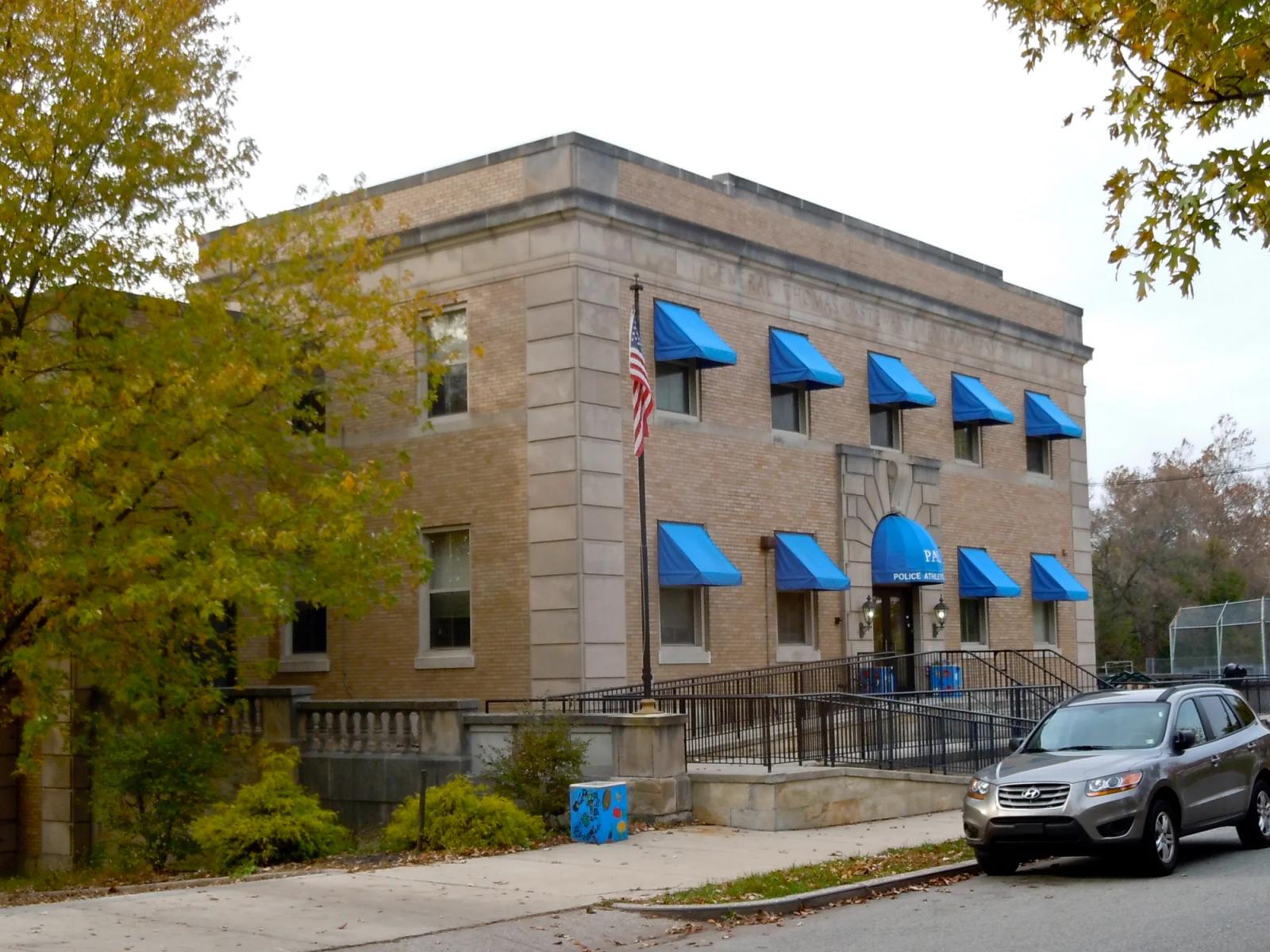 The armory building in Norristown