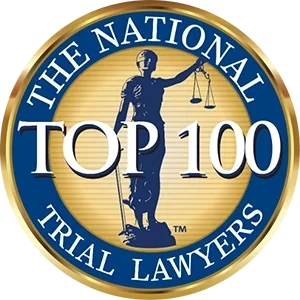 The National Trial Lawyers Top 100 badge